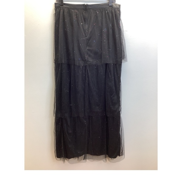 Crystal Doll Size Large Multi Color Shimmer Ruffle & Satin Waist Skirt. New - Picture 4 of 8